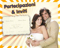 Partecipazioni MATRIMONIO Inviti NOZZE (cod 110332)